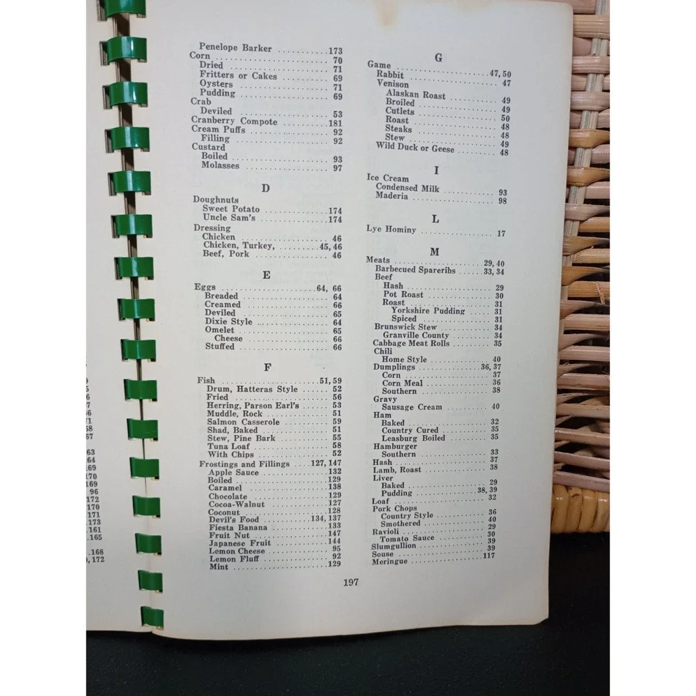 North Carolina Federation Of‎ Home Demonstration Clubs Cookbook Family History